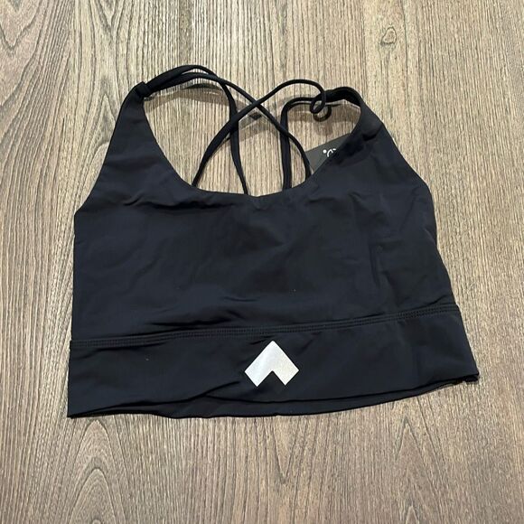 NWT Onzie x Tonal Sacred Strappy Sports Bra Black Size XL - Picture 1 of 5